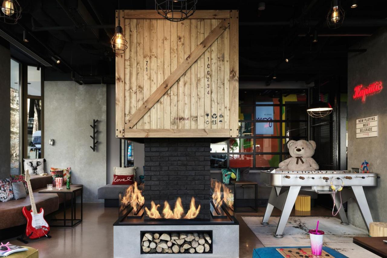 Moxy Belgrade Hotell Eksteriør bilde