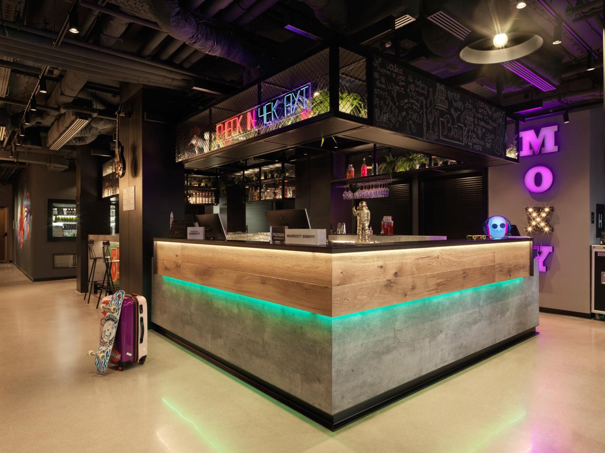 Moxy Belgrade Hotell Eksteriør bilde