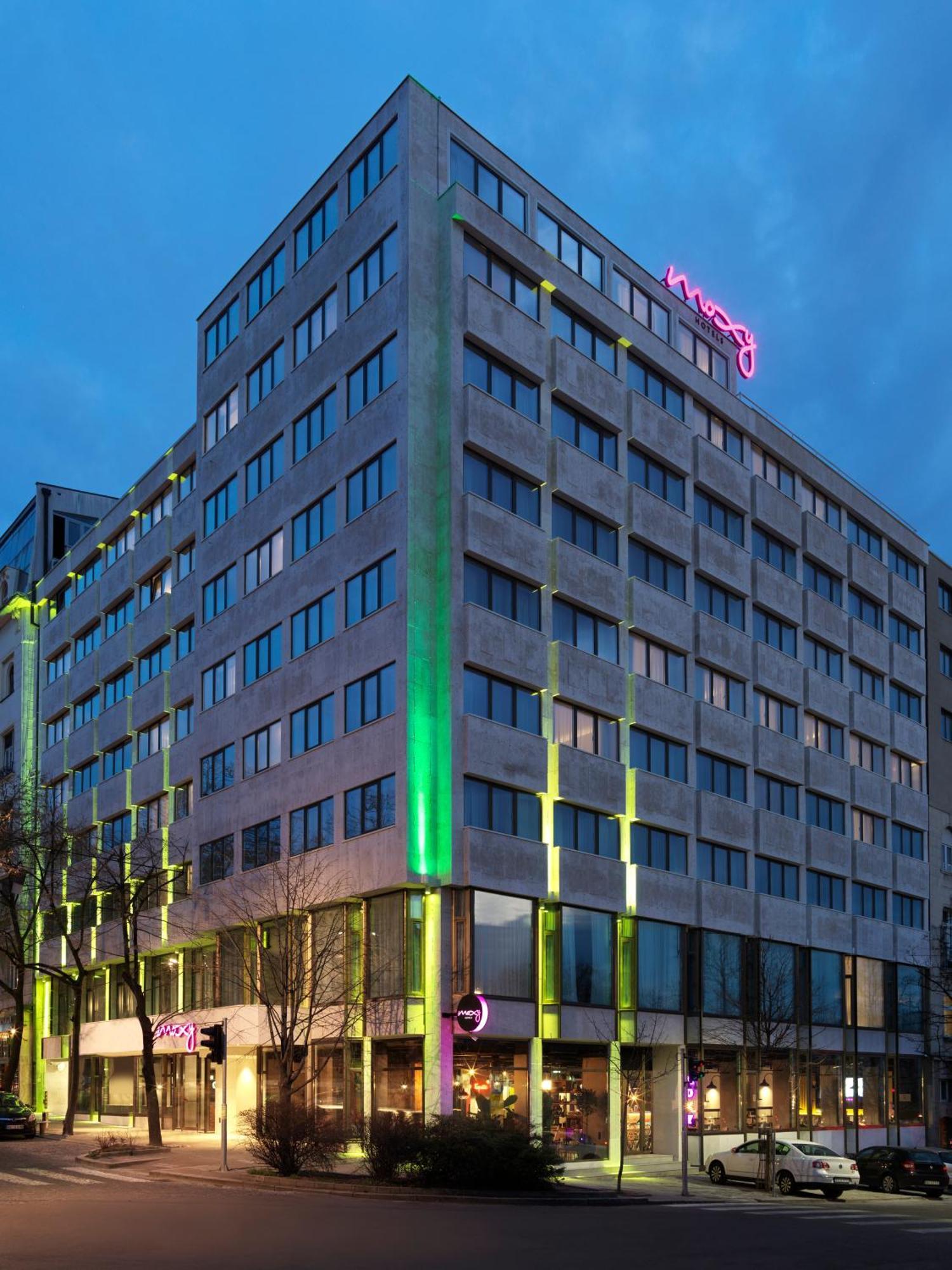 Moxy Belgrade Hotell Eksteriør bilde